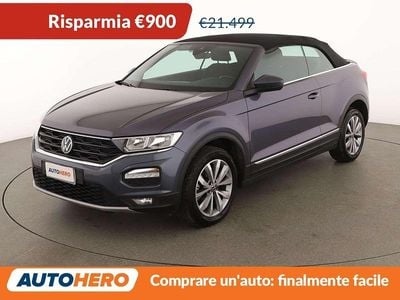 Usata VW T-Roc Cabriolet Style 150 CV (110 kW) 2021 Grigio Cabrio