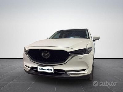 Usata Mazda CX-5 Exclusive 184 CV (135 kW) 2019 Bianco perlato SUV