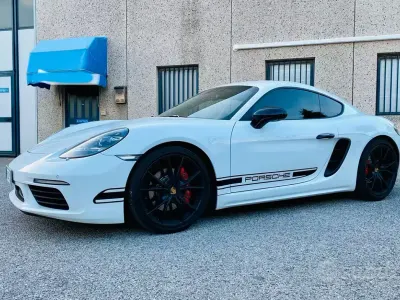 Usata Porsche 718 Cayman S Chrono 350 CV (257 kW) 2018 Bianco Coupé