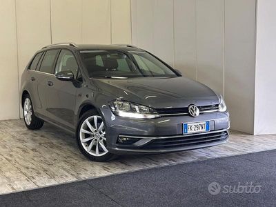 Usata VW Golf VII Executive 115 CV (84 kW) 2017 Grigio Station wagon