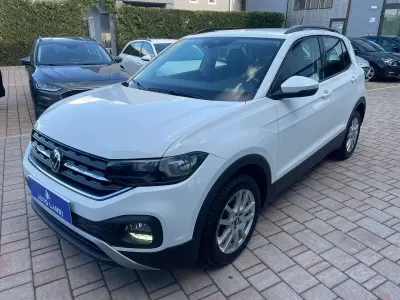 Usata VW T-Cross Advance 110 CV (80 kW) 2022 Bianco SUV
