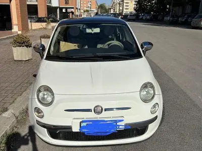 Usata Fiat 500 69 CV (50 kW) 2008 Bianco Utilitaria