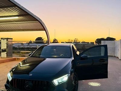 Usata Mercedes A200 Premium 150 CV (110 kW) 2021 Nero Berlina