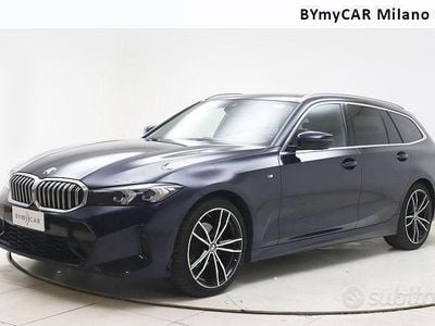 Usata BMW 320e M Sport 190 CV (139 kW) 2023 Blu Station wagon
