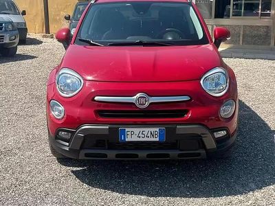 Usata Fiat 500X Cross 140 CV (102 kW) 2018 Rosso SUV