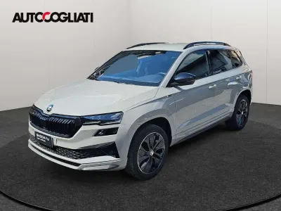 Usata Skoda Karoq SportLine 150 CV (110 kW) 2023 Grigio SUV