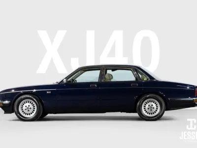 Usata Jaguar XJ Sovereign 202 CV (148 kW) 1988 Blu Berlina