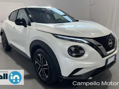 Usata Nissan Juke N-Connecta 114 CV (83 kW) 2025 Bianco metallizzato SUV