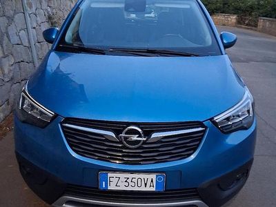 Usata Opel Crossland X 120 CV (88 kW) 2019 Blu SUV