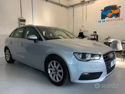 Usata Audi A3 Ambiente 122 CV (89 kW) 2013 Grigio Berlina