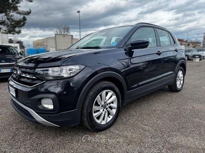 Usata VW T-Cross Advance 110 CV (80 kW) 2022 Blu SUV