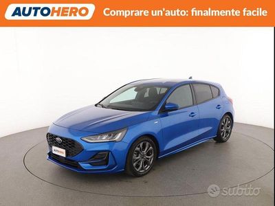 Usata Ford Focus ST-Line 120 CV (88 kW) 2022 Blu Berlina