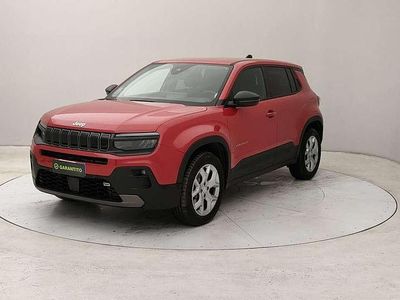 Usata Jeep Avenger Longitude 101 CV (74 kW) 2024 Rosso SUV