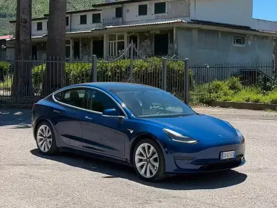 Usata Tesla Model 3 RWD 88 kW (120 CV) 2020 Blu Berlina
