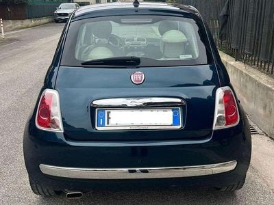 Usata Fiat 500 Lounge 95 CV (69 kW) 2016 Blu/azzurro Utilitaria