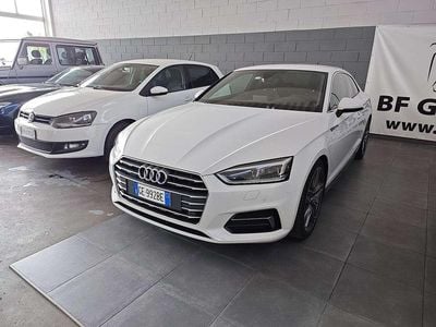 Usata Audi A5 190 CV (139 kW) 2017 Bianca Coupé