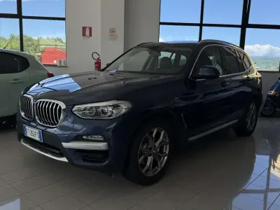 Usata BMW X3 xLine 190 CV (139 kW) 2018 Blu/azzurro SUV