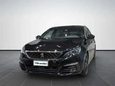 Usata Peugeot 308 GT-line 120 CV (88 kW) 2018 Nero Station wagon