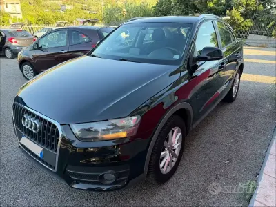 Usata Audi Q3 140 CV (102 kW) 2014 Nero SUV