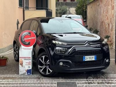 Usata Citroën C3 Shine 102 CV (75 kW) 2021 Nero Utilitaria