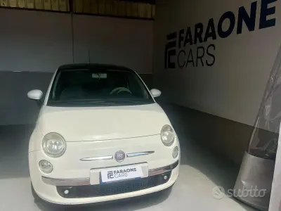 Usata Fiat 500 Lounge 69 CV (50 kW) 2011 Bianco Berlina