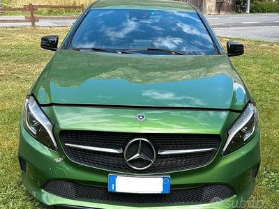 Usata Mercedes A200 136 CV (100 kW) 2017 Verde Berlina