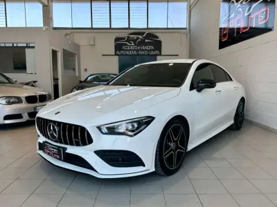 Usata Mercedes CLA200 Premium 163 CV (119 kW) 2020 Bianco Coupé