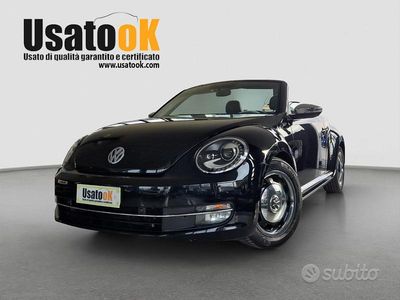 Usata VW Beetle Cabriolet Edition 105 CV (77 kW) 2014 Nero Cabrio