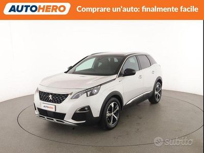 Usata Peugeot 3008 GT-line 131 CV (96 kW) 2019 Bianco SUV
