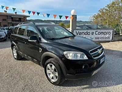 Usata Chevrolet Captiva 150 CV (110 kW) 2007 Nero SUV