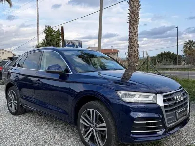 Usata Audi Q5 S-Line 163 CV (119 kW) 2019 Blu SUV