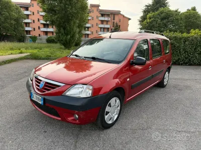 Usata Dacia Logan 85 CV (62 kW) 2007 Rosso Station wagon