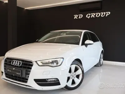 Usata Audi A3 Sport 110 CV (80 kW) 2016 Bianco Berlina