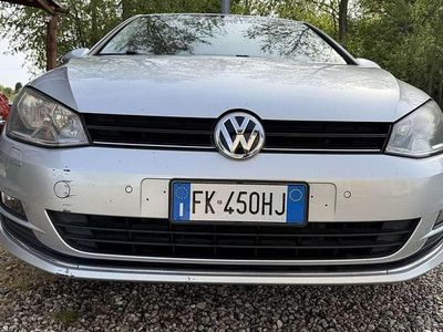 Usata VW Golf VII Highline 110 CV (80 kW) 2015 Argento Berlina