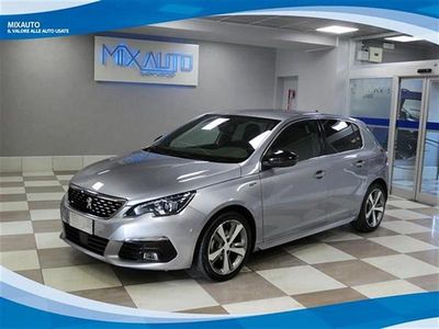 Usata Peugeot 308 GT-line 131 CV (96 kW) 2021 Argento Berlina