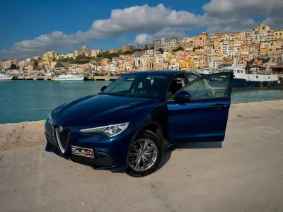 Brugt Alfa Romeo Stelvio Super 190 HK (139 kW) 2019 Blå SUV