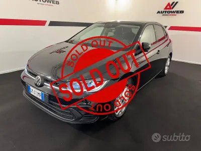 Usata VW Polo Style 95 CV (69 kW) 2023 Nero Utilitaria