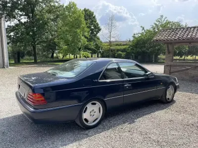 Begagnad Mercedes S600 394 HK (289 kW) 1996 Blå Sedan