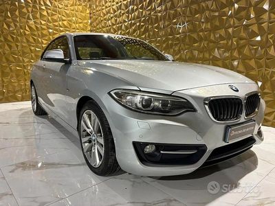 Usata BMW 220 Sport Line 190 CV (139 kW) 2016 Grigio Coupé
