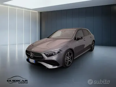 Usata Mercedes A180 Advanced Plus 116 CV (85 kW) 2024 Grigio Berlina