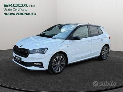 Usata Skoda Fabia Monte Carlo 95 CV (69 kW) 2023 Nero Utilitaria