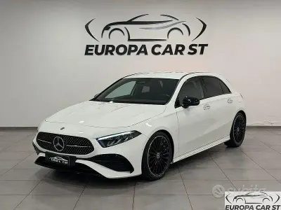 Usata Mercedes A180 AMG Line Premium Plus 116 CV (85 kW) 2023 Bianco Berlina