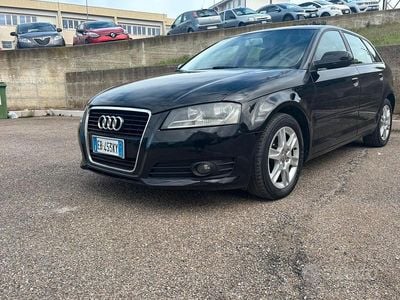 Usata Audi A3 Ambition 90 CV (66 kW) 2012 Nero Utilitaria