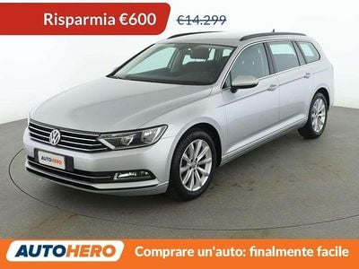 Usata VW Passat Business 150 CV (110 kW) 2015 Argento Station wagon
