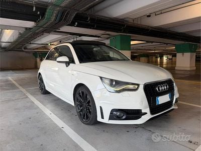 Usata Audi A1 S-Line 105 CV (77 kW) 2011 Bianco Utilitaria