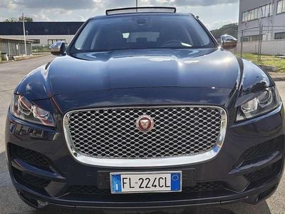 Usata Jaguar F-Pace S 300 CV (220 kW) 2017 Blu/azzurro SUV