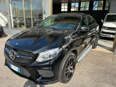 Usado Mercedes GLE350 Premium Plus 258 CV (189 kW) 2015 Negro Coupe