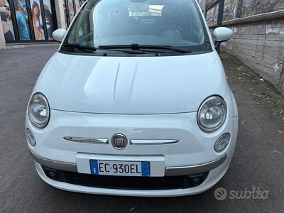 Usata Fiat 500 2011 Bianco Cabrio