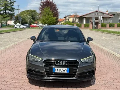 Brugt Audi A3 Attraction 110 HK (80 kW) 2015 Grå Sedan