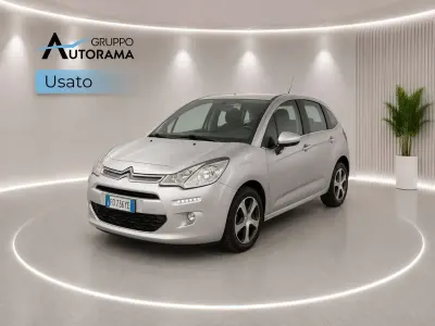Usata Citroën C3 Feel 82 CV (60 kW) 2016 Argento Berlina